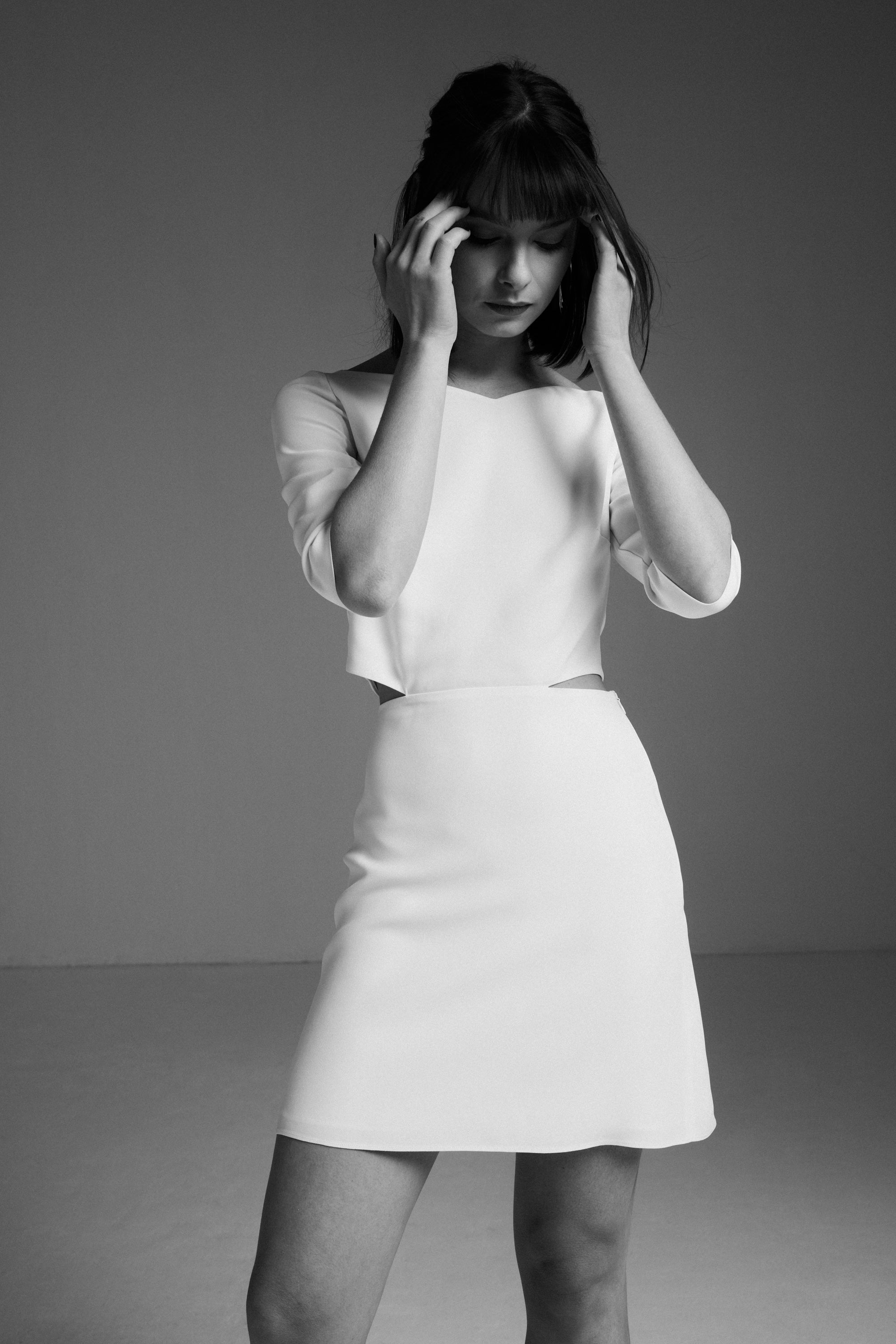 Robe Héricourt Robes de mariée courtes The Wedding Explorer Robe Héricourt Robes de mariée courtes The Wedding Explorer